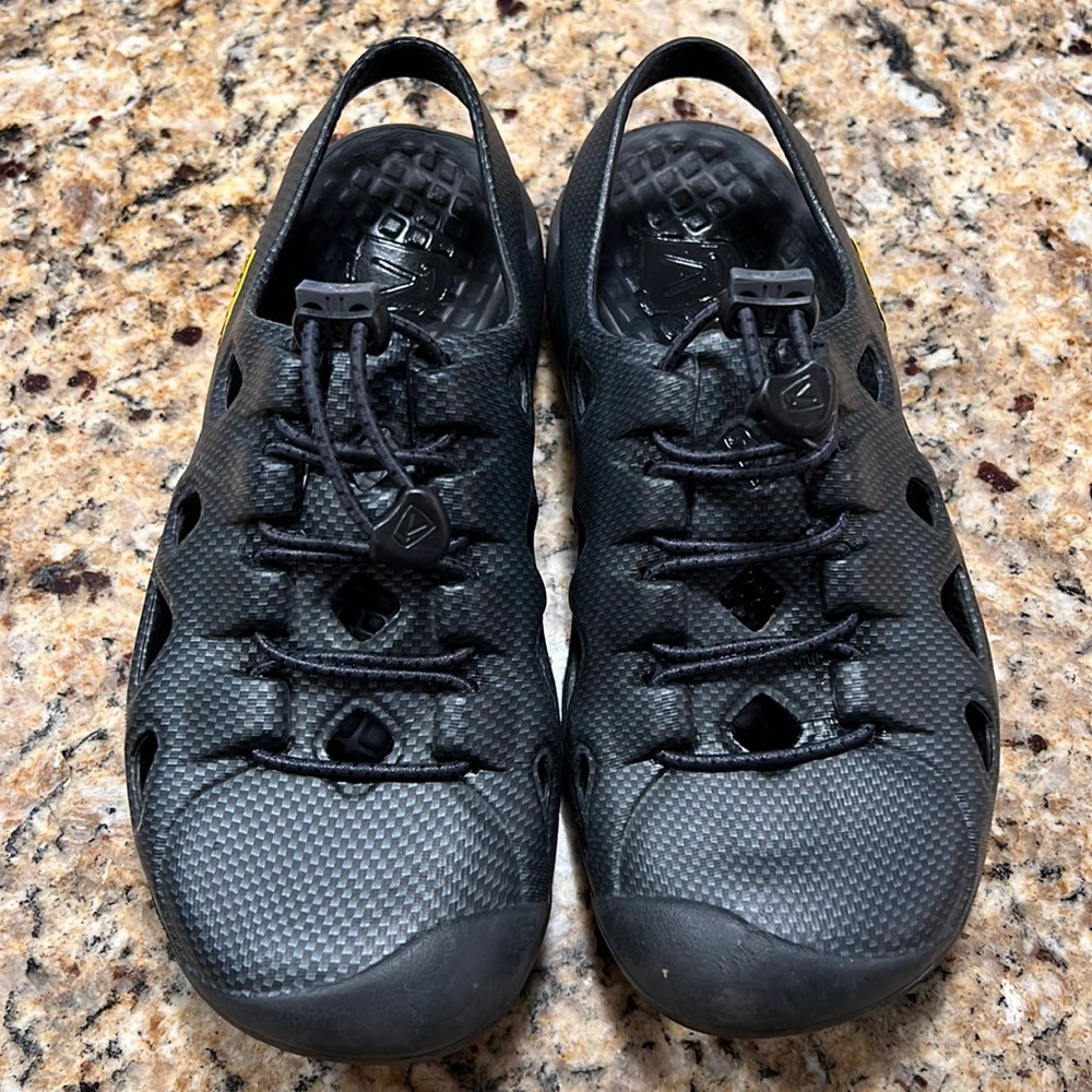 Keen Kids Black Slip-On Water Sandals